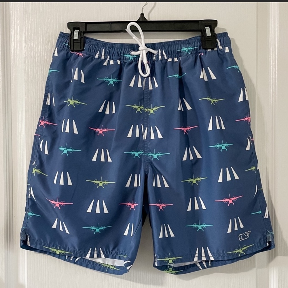 Vineyard Vines Men’s Printed Chappy Swim Trunks S